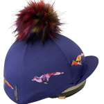 Navy Floral Fox