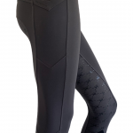 Foxy Riding Tights- Charcoal