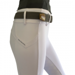 Foxy Competition Riding Tights- White