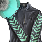 Mint leopard set